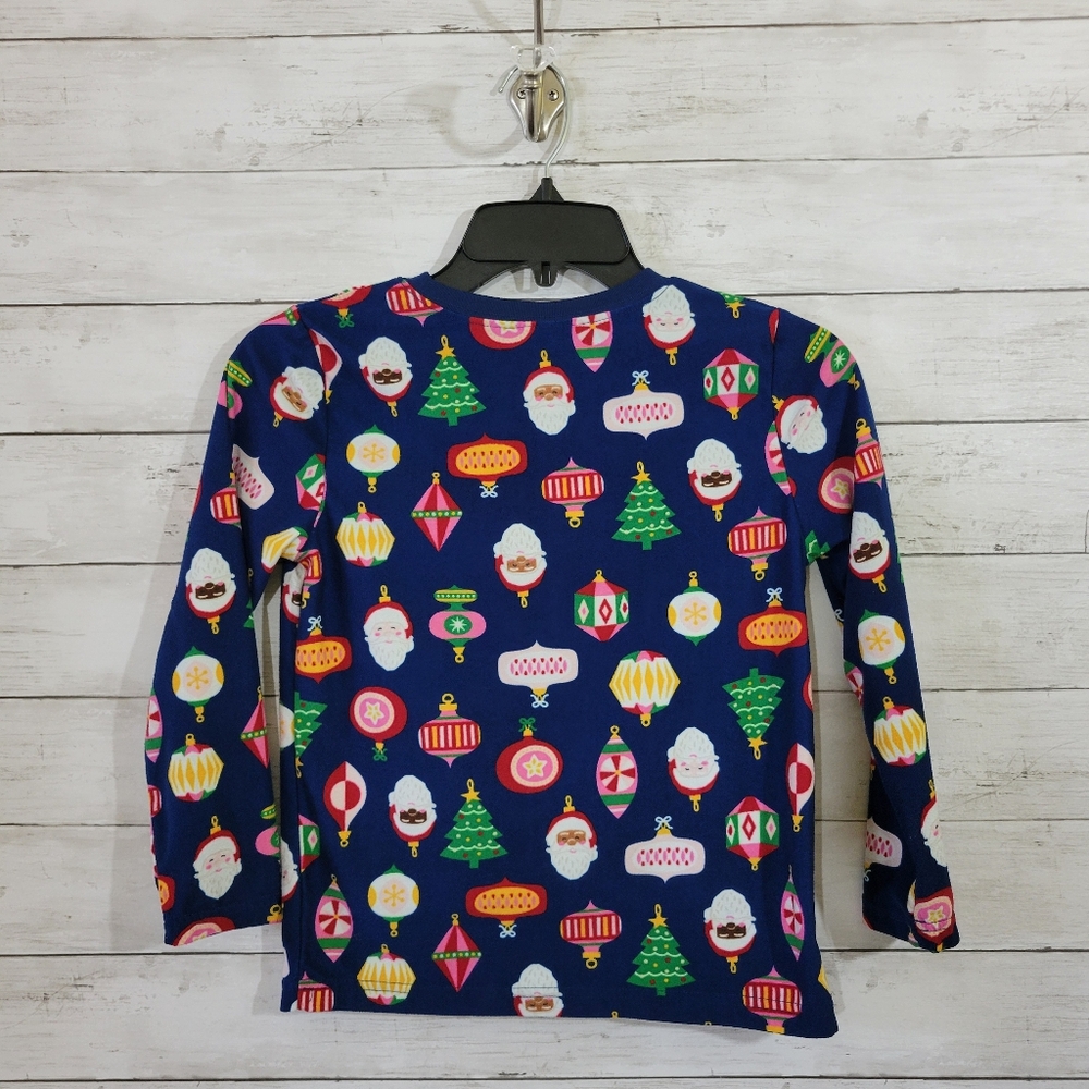 North Pole Kids Christmas Holiday Pajamas Set Unisex Santa Christmas Tree Size 8 - Picture 6 of 15